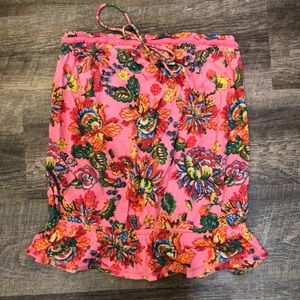 Aerie strapless floral top